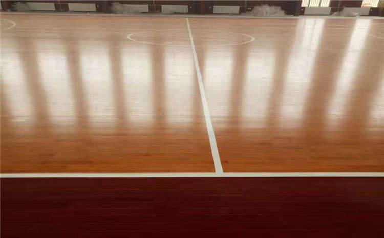 俄勒冈松篮球场地木地板每平米价格