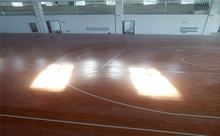 硬木企口木地板篮球场每平米价格