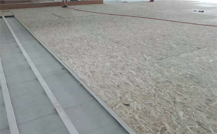 枫木羽毛球馆木地板板式龙骨结构