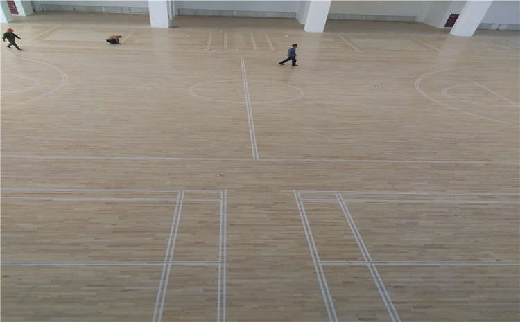枫桦木篮球馆木地板规格