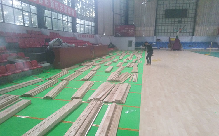 广东企口运动木地板厚度