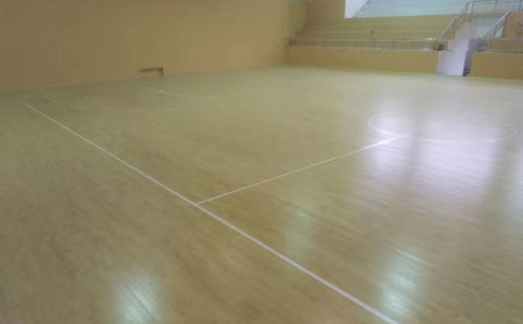 指接板篮球场实木地板安装工艺