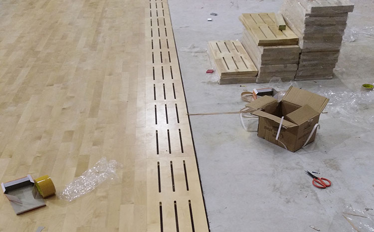 专业的木地板篮球场怎么维修？