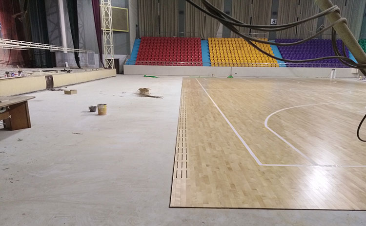 24厚体育馆木地板规格