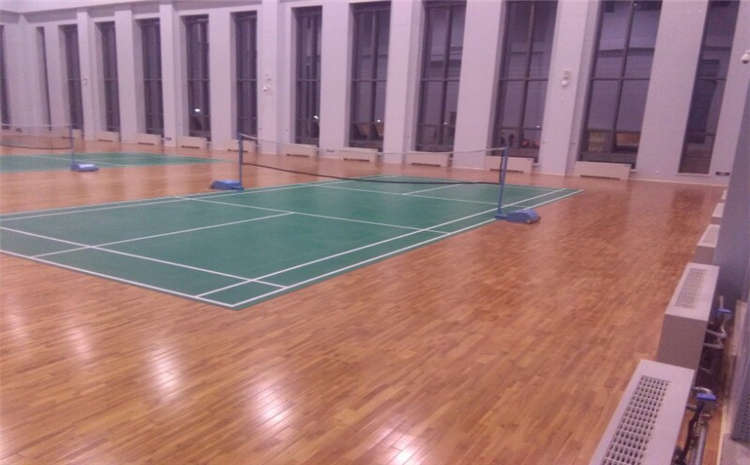 五角枫排球馆木地板施工技术方案