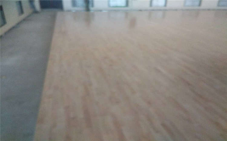 专业的篮球场地木地板双层龙骨结构