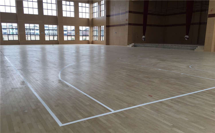 湖南体育馆专用运动木地板建设